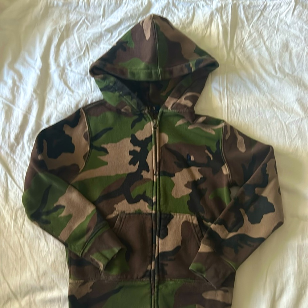 Boys Camo Polo by Ralph Lauren Hoodie